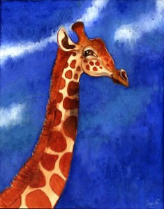 BlueSkieswithachanceofGigglingGiraffe